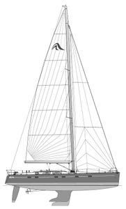 Hanse 531 Drawing