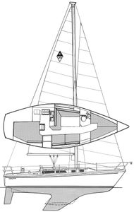 Catalina 30 Mk II Drawing