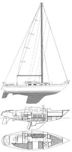 Shipman 28 Drawing
