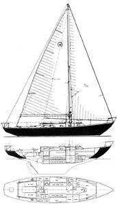 Hinckley 41 Drawing