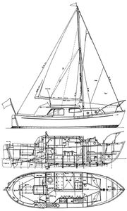 Fairey Fisherman 27 Drawing