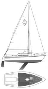 Catalina 22 Mk II Drawing