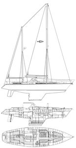 Santorin 46 (Amel) Drawing