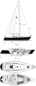 Islander 34-2 Drawing