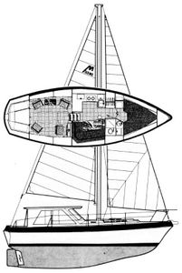 Morgan Out Island 33 MS Drawing