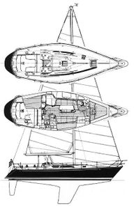 C&C 38-3 Drawing