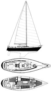 C&C 37 Drawing