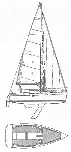 First 210 (Beneteau) Drawing