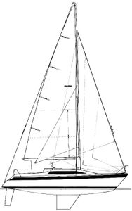 Dehler 31 Drawing
