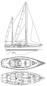 Nautor 50 Drawing