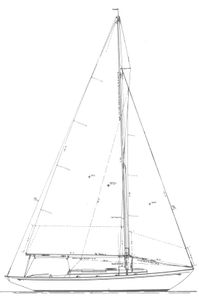 Hinckley 28 Drawing