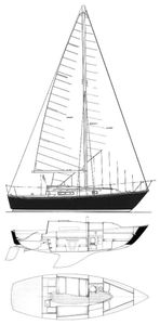 C&C 27 Mk I Drawing