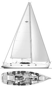 Oyster 54 (Humphreys) Drawing