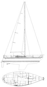 Symphonie 32 (Jeanneau) Drawing