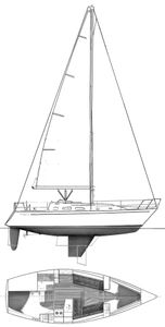 Pearson 33-2 Drawing