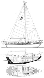 Morgan Out Island 36 Drawing