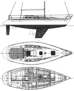 Elan 31 (J&J) Drawing