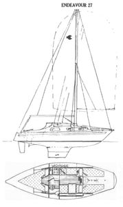 Endeavour 27 (Aus) Drawing