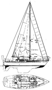 Mariner 39 (Perry) Drawing
