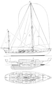 Challenger 38 (Alden) Drawing