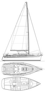 Bavaria Cruiser 31 Drawing