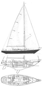 C&C 40 Crusader Drawing