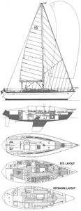 Dufour 4800 Drawing