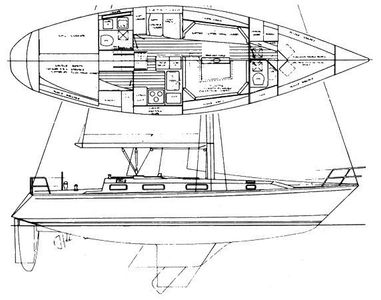 Pearson 39-2 Drawing
