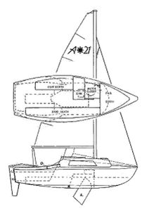 Aquarius 21 Drawing
