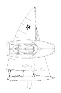 M-16 Scow Drawing