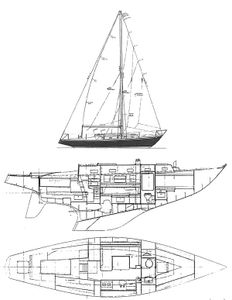 Swan 36 Drawing