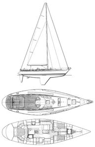 Swan 53 Drawing