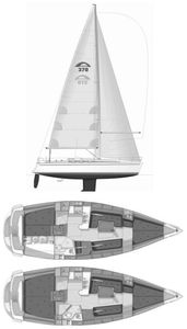 Arcona 370 Drawing
