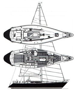 C&C 44 Drawing