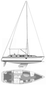 Morgan 381 (Catalina) Drawing