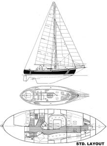 Hans Christian 41 Drawing