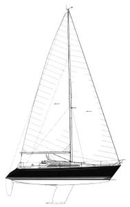 C&C 34+DK Drawing