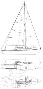Islander 29 Drawing