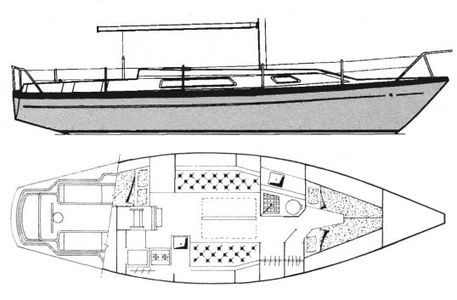 Challenger 35 (Primrose) Drawing