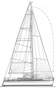 Dehler 36 Drawing