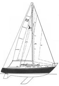 Seafarer 29 CB Drawing