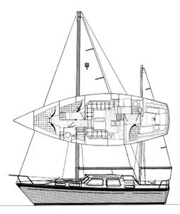 Voyager 38 (Trident) Drawing