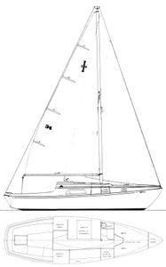 Islander 30 Drawing