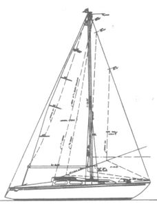 Windward 30 Drawing