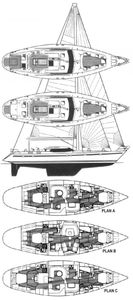 Taswell 58 RS Drawing