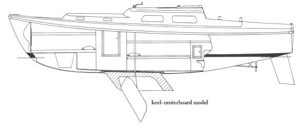 Coronado 27 CB Drawing