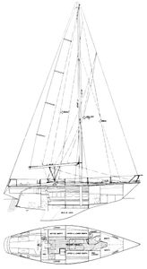 Ericson 39 Drawing
