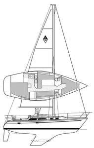 Catalina 30 Mk Iii Drawing
