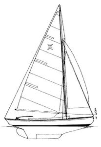 X One-Design (UK) Drawing