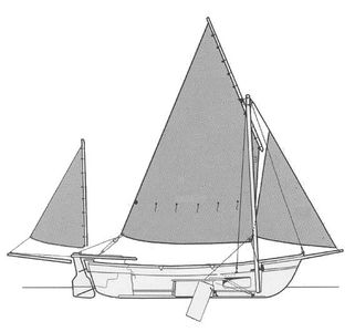 Drascombe Dabber Drawing